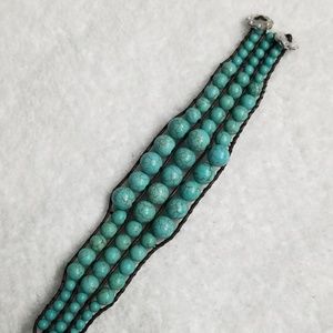 Stella & Dot turquoise bracelet